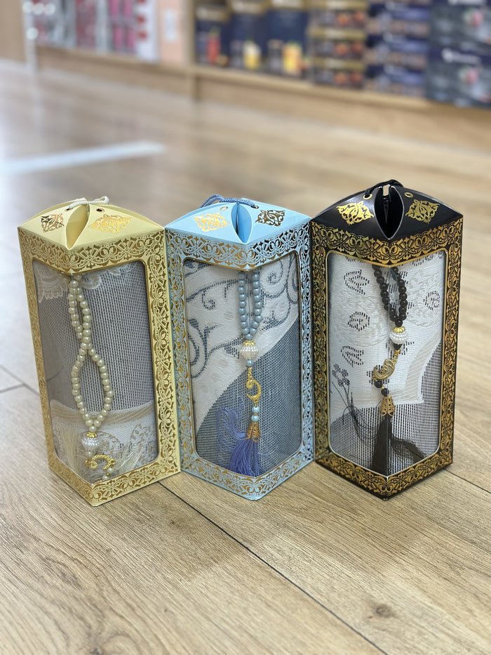 Liman Home Decor - Liman Online 2 Delige Gebedsset Met Doos Zwart