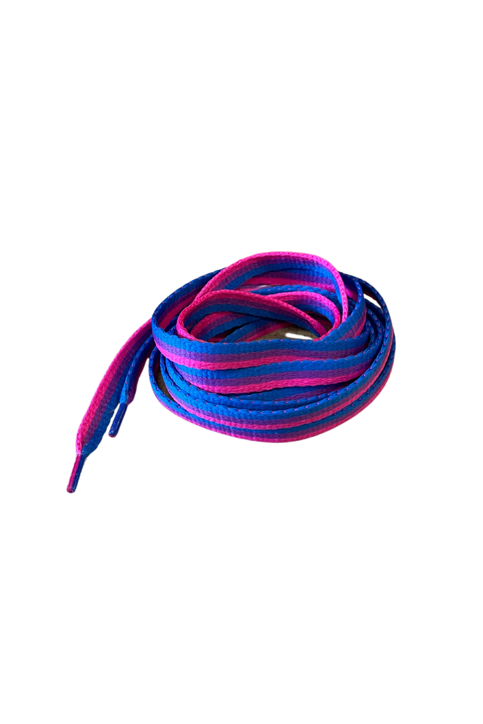Bisexual Shoelaces by Pride Socks