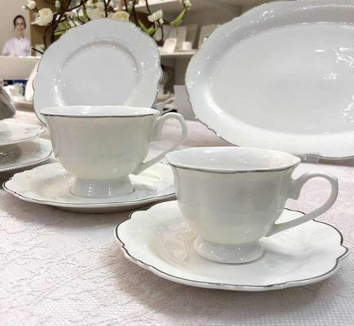 BRICARD PORCELAIN Bricard Arras Espresso set 12-Delig | 6-Persoons