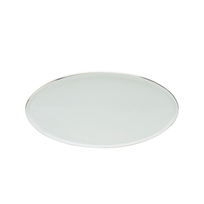 BRICARD PORCELAIN BRICARD LUNEL SERVEERBORD | 36 CM OVAAL GOUD