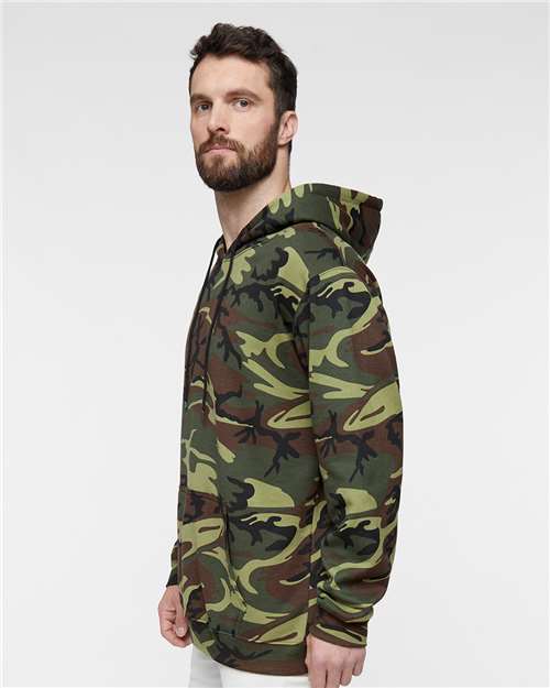 Code Five Unisex Camo Fleece Hoodie Sweatshirt