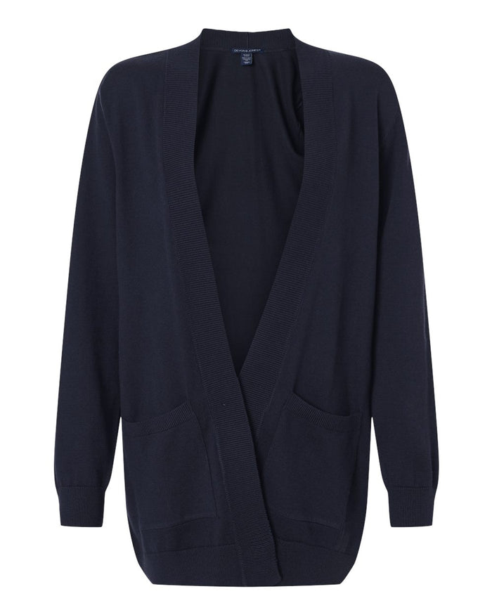 Devon & Jones Women's New Classics Open Cardigan Sweater