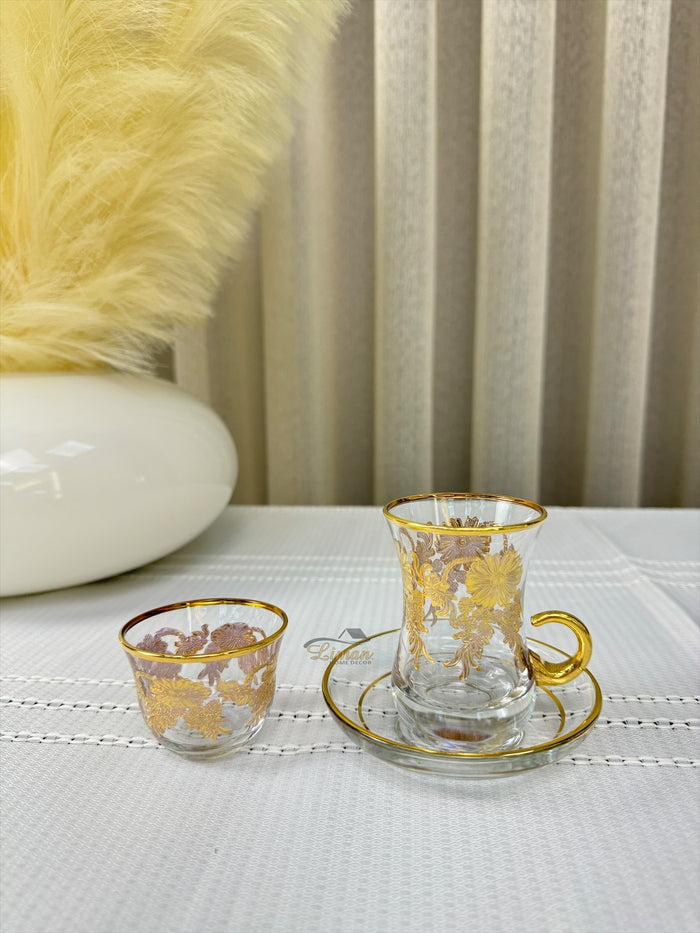 Esco ESCO ARABIA THEESET GOLD 18 DELIG | 6 PERSOONS
