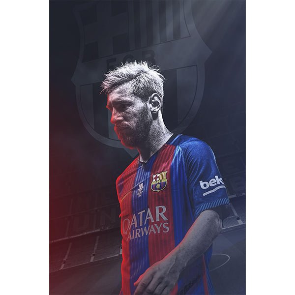 FC Barcelona Messi Poster | SoccerWearhouse