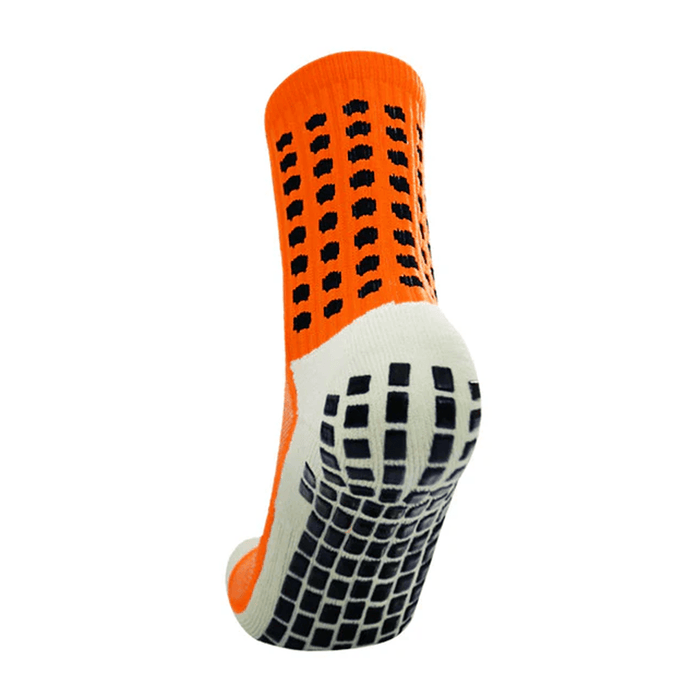Grip Socks (Orange) | SoccerWearhouse