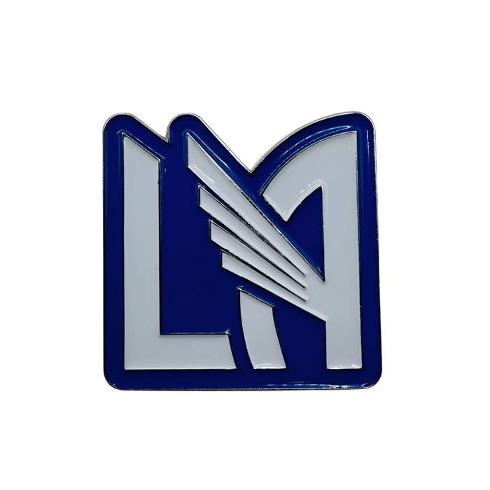 LAFC Blue Logo Enamel Pin | SoccerWearhouse