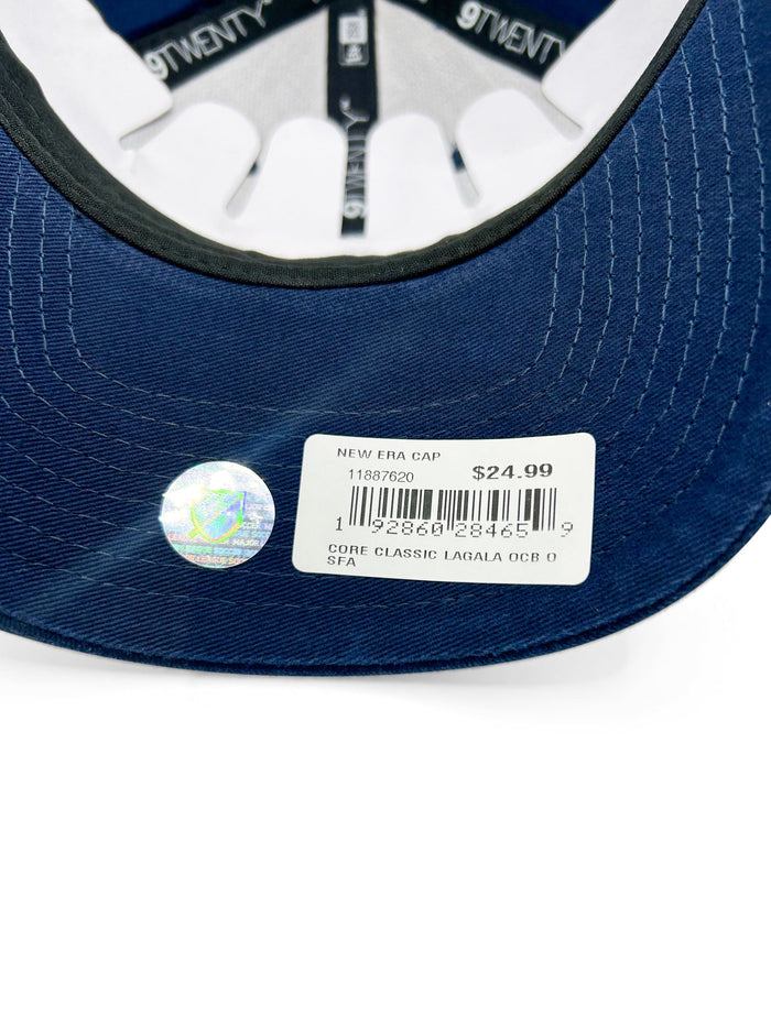 New Era LA Galaxy 9Twenty Adjustable Hat (Navy) | SoccerWearhouse