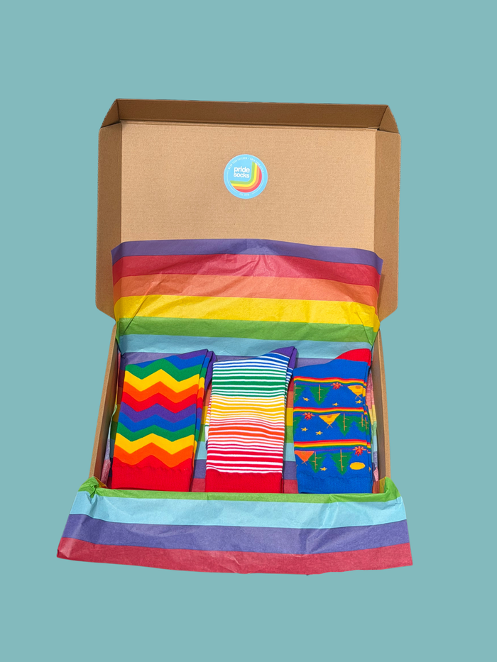 Out At Work Gift Box by Pride Socks