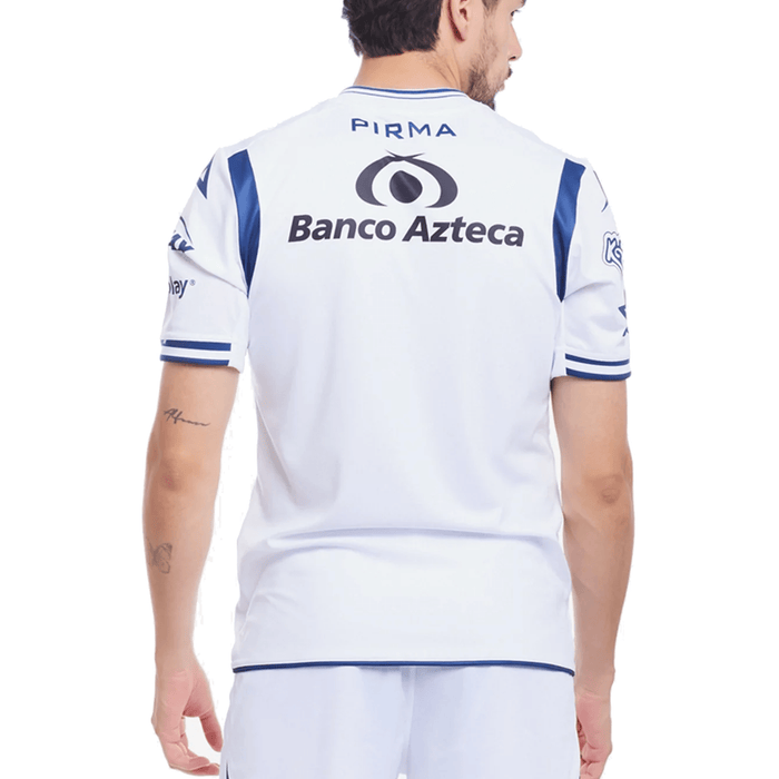 Pirma Puebla Home Jersey 24/25 (White/Navy) | SoccerWearhouse