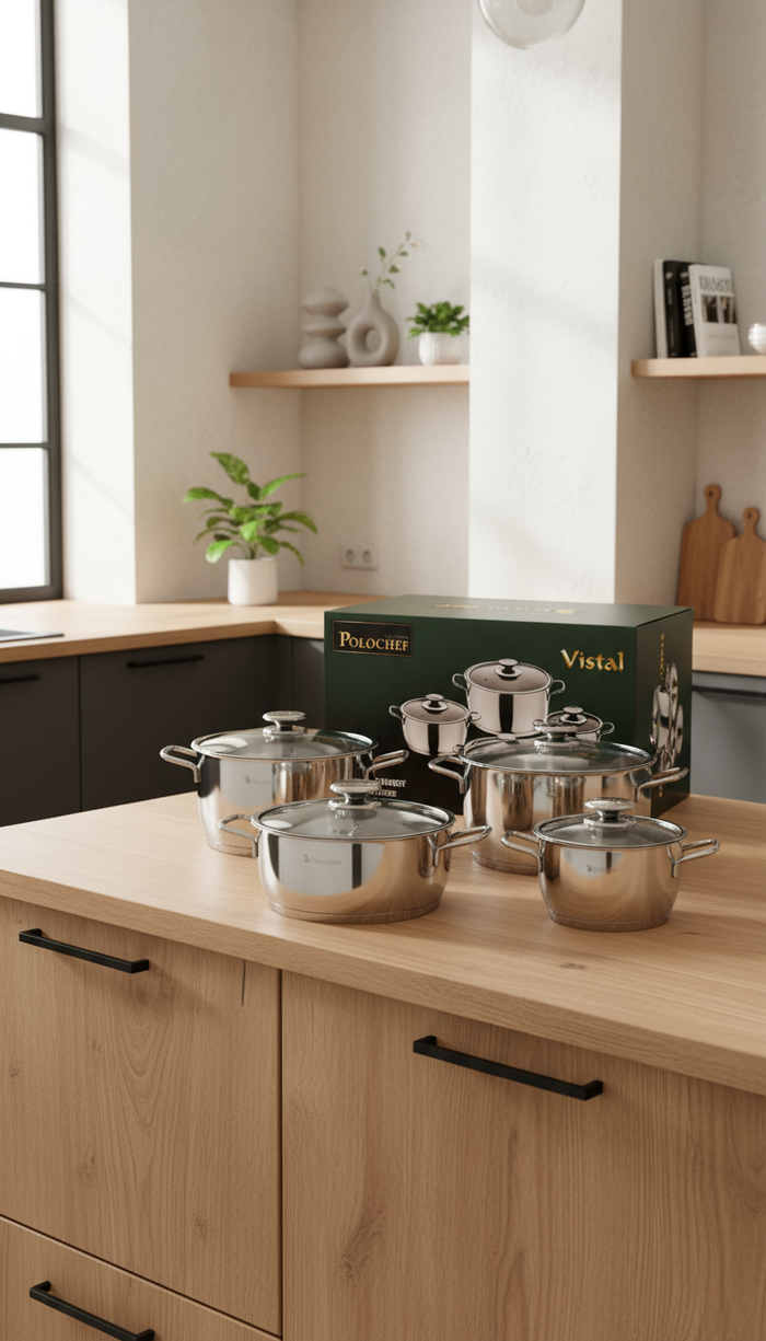 polochef Polochef Visal Pannenset 8 Delig