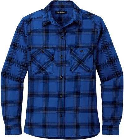 Royal/Black Open Plaid / XS