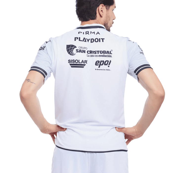 Prima Necaxa Away Jersey 24/25 (White/Grey) | SoccerWearhouse