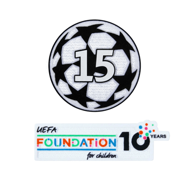 Real Madrid Champions League Patch Set | SoccerWearhouse