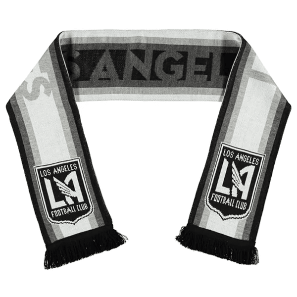 Ruffneck LAFC Jersey Hook Scarf (White/Black) | SoccerWearhouse
