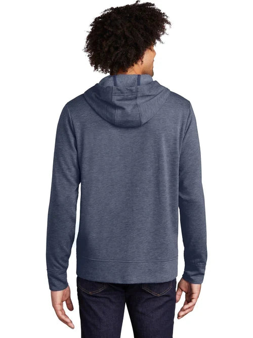Sport-Tek PosiCharge Tri-Blend Wicking Fleece Full-Zip Hooded Jacket