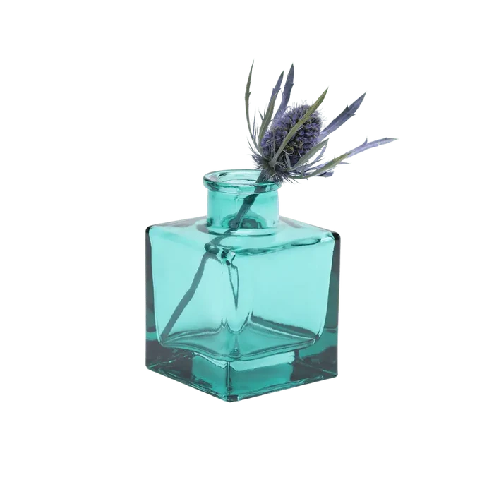 Transparent Bud Vase Square