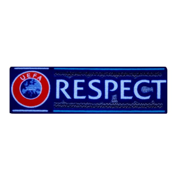 UEFA Champions League Respect Patch (Blue) | SoccerWearhouse