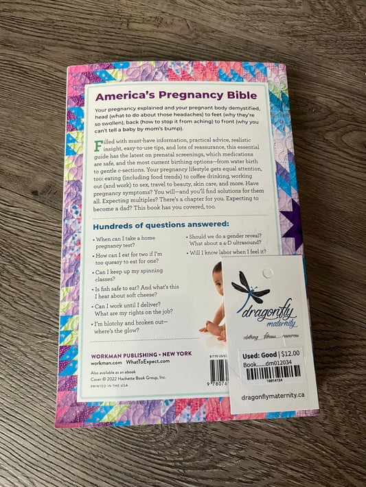 "What to expect when you're expecting" Pregnancy Book.