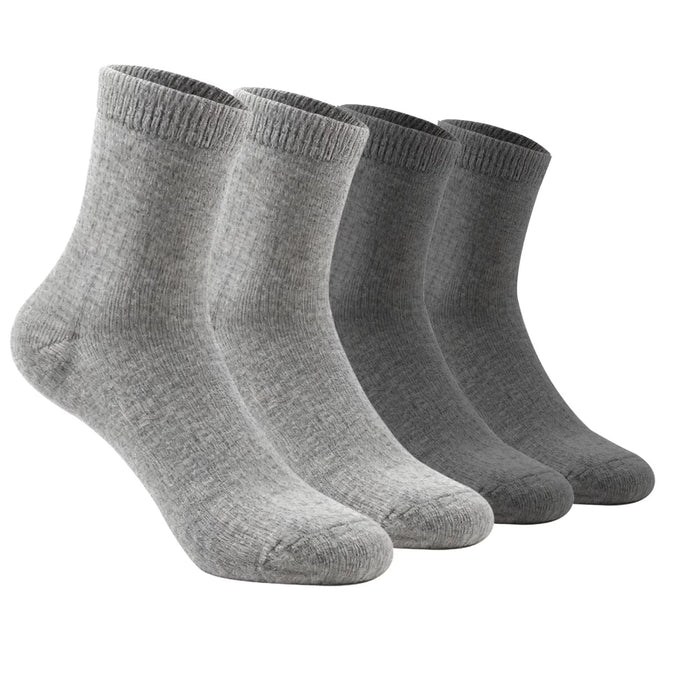 4 Pairs Men Women Merino Wool Hiking Socks Thermal Warm Crew Winter Boot Sock Gift Comfy Boot Work Socks