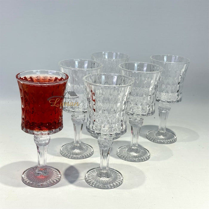 Liman Home Decor - Liman Online Abigail Wijnglazen 6 delig