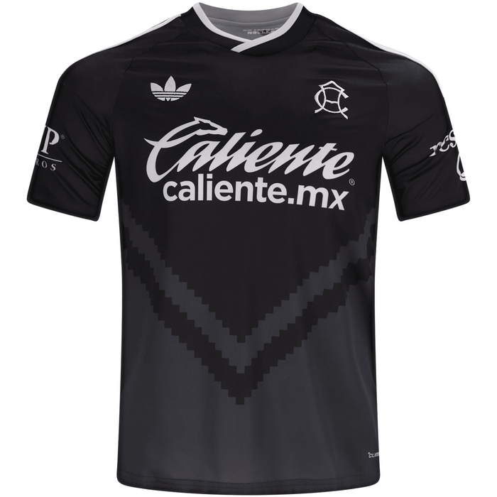 adidas Mens Club America Away Jersey 26/27 (Black/Carbon) | SoccerWearhouse