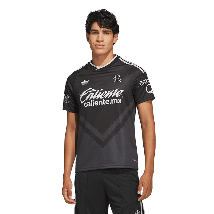 adidas Mens Club America Away Jersey 26/27 (Black/Carbon) | SoccerWearhouse