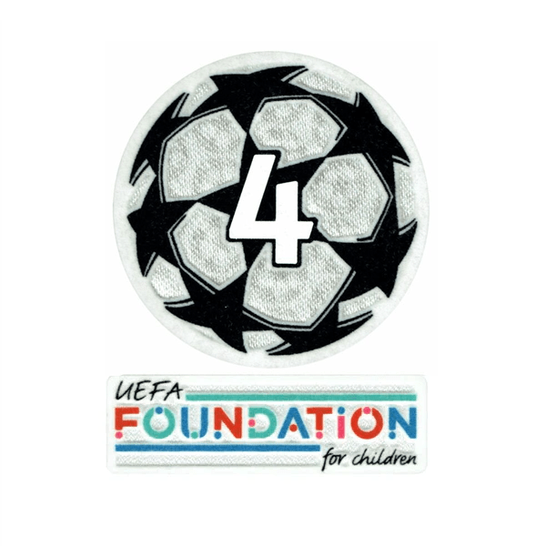 Ajax Champions League Patch Set | SoccerWearhouse