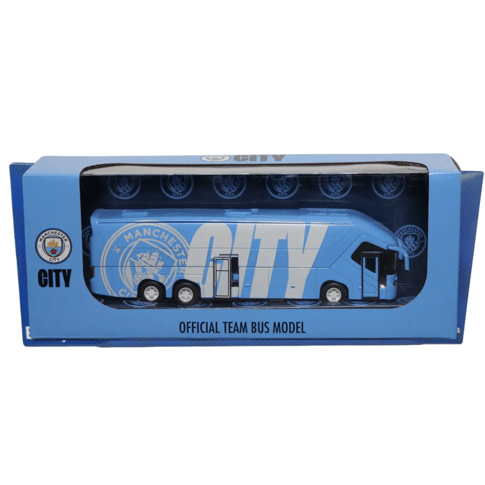 Banbo Toys Manchester City (2) Team Bus (Sky Blue) | SoccerWearhouse
