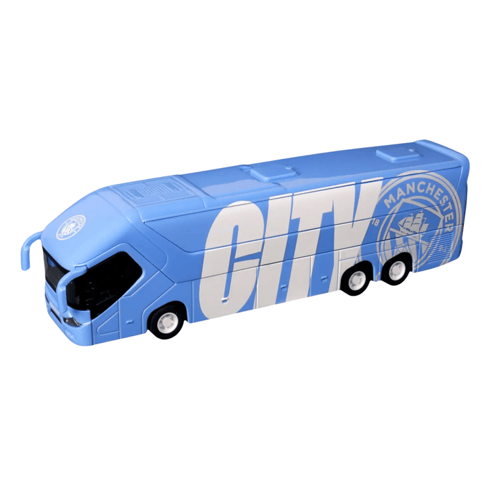 Banbo Toys Manchester City (2) Team Bus (Sky Blue) | SoccerWearhouse