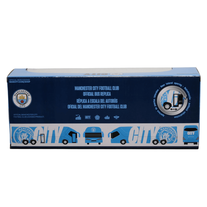 Banbo Toys Manchester City (2) Team Bus (Sky Blue) | SoccerWearhouse
