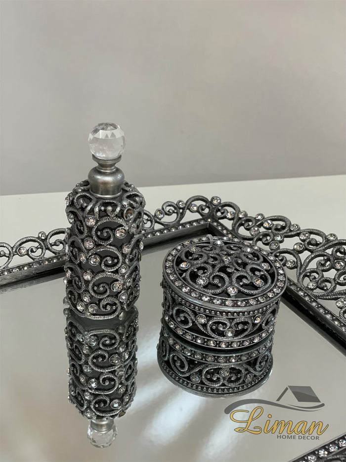 Liman Home Decor - Liman Online Batista Bruidspiegelset 3 Dlg
