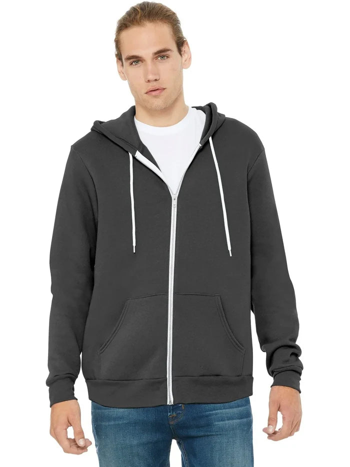 BELLA+CANVAS Unisex Sponge Fleece Full-Zip Hoodie
