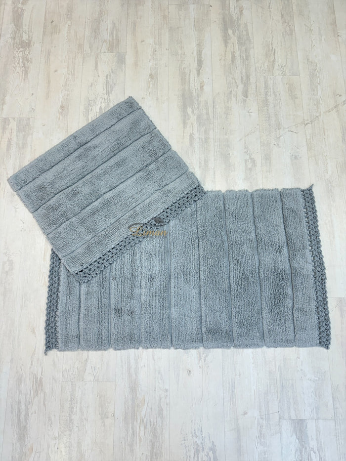 Liman Home Decor - Liman Online Breeze Badmatset Grijs