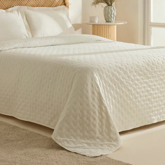 KARACA Breezy Beddensprei Ecru 230x240 cm
