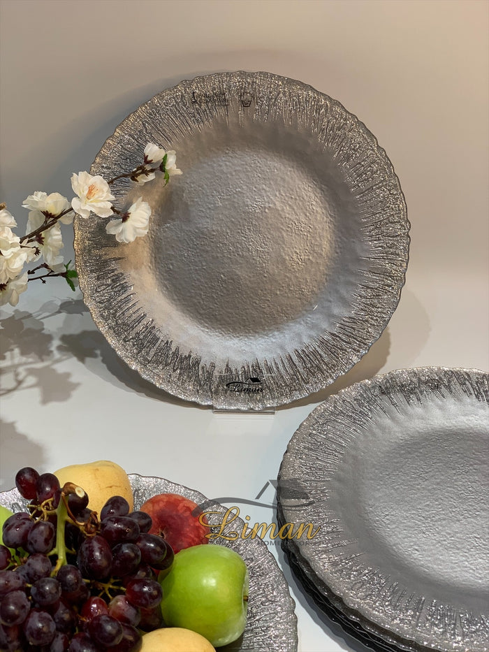 BRICARD PORCELAIN Bricard Flash Onderbord 33Cm Zilver 6 Delig
