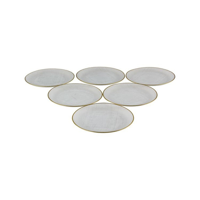 BRICARD PORCELAIN BRICARD TEX BORDENSET 32CM PER STUK