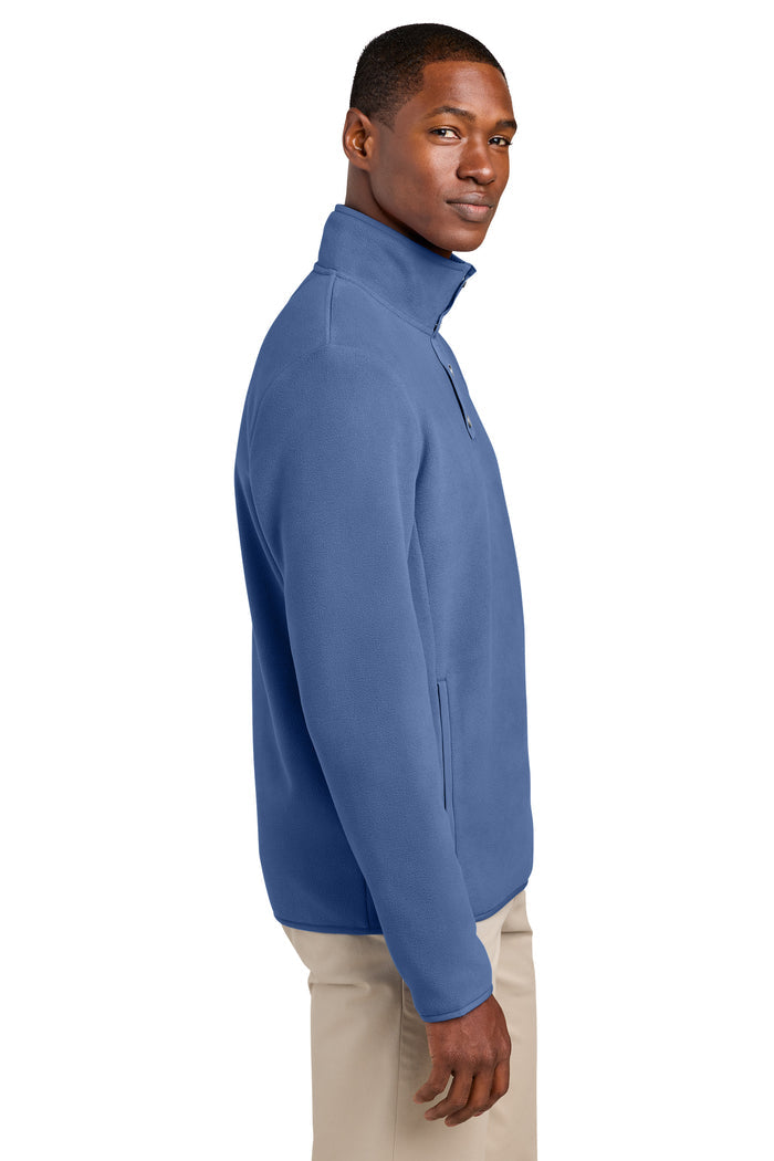 Brooks Brothers Fleece 1/4-Snap Neck