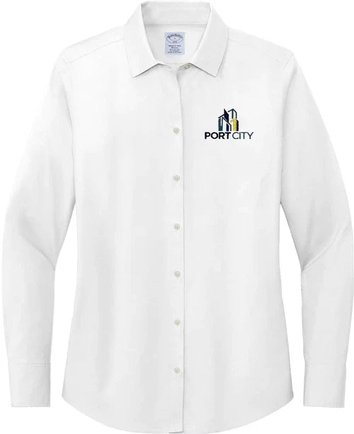 Brooks Brothers Women’s Wrinkle-Free Stretch Pinpoint Shirt