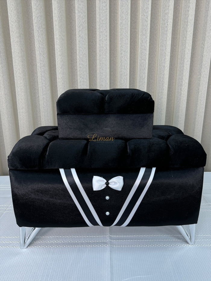 Liman Home Decor - Liman Online Bruidegomkisten Zwart 2 Delig