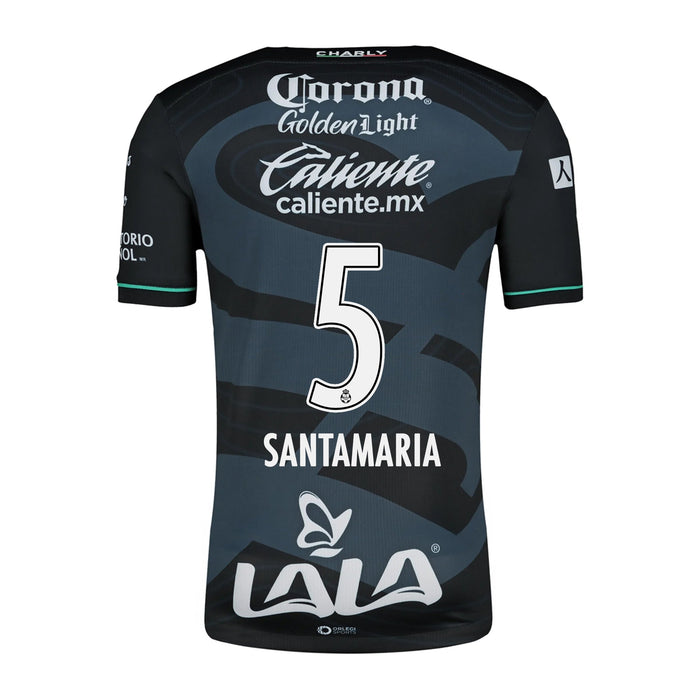 Charly Anderson Santamaria Santos Third Jersey 24/25 (Black/Grey) | SoccerWearhouse