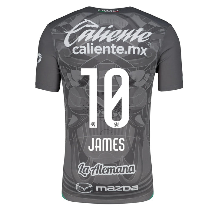 Charly James Rodriguez Leon Third Jersey 24/25 (Grey/Green) | SoccerWearhouse