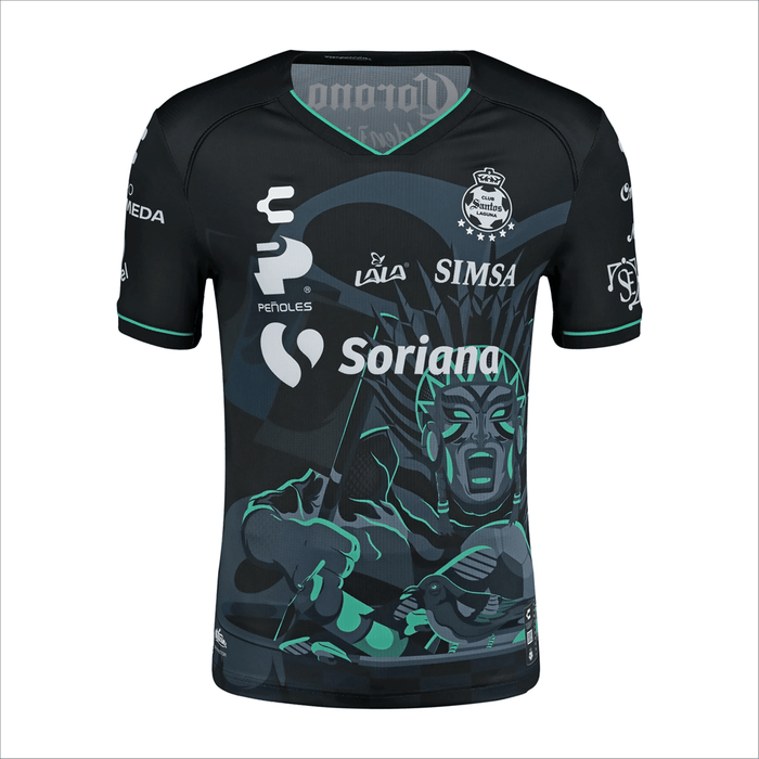 Charly Ramiro Sordo Santos Third Jersey 24/25 (Black/Grey) | SoccerWearhouse