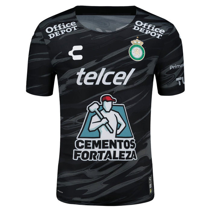 Charly Leon Goalkeeper Jersey 24/25 (Black) | SoccerWearhouse