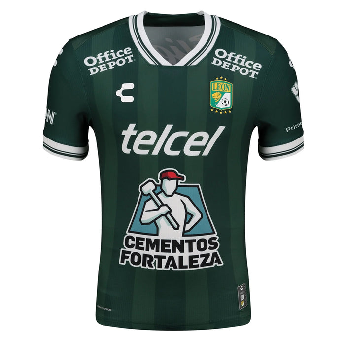 Charly Men's Leon FC Home Jersey 25/26 (Green) | SoccerWearhouse