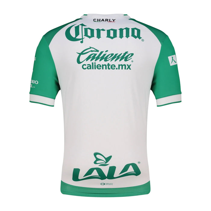 Charly Men's Santos Laguna Home Jersey 25/26 (Green/White) | SoccerWearhouse