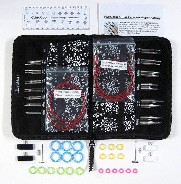 ChiaoGoo 4” Complete Set W/ Case