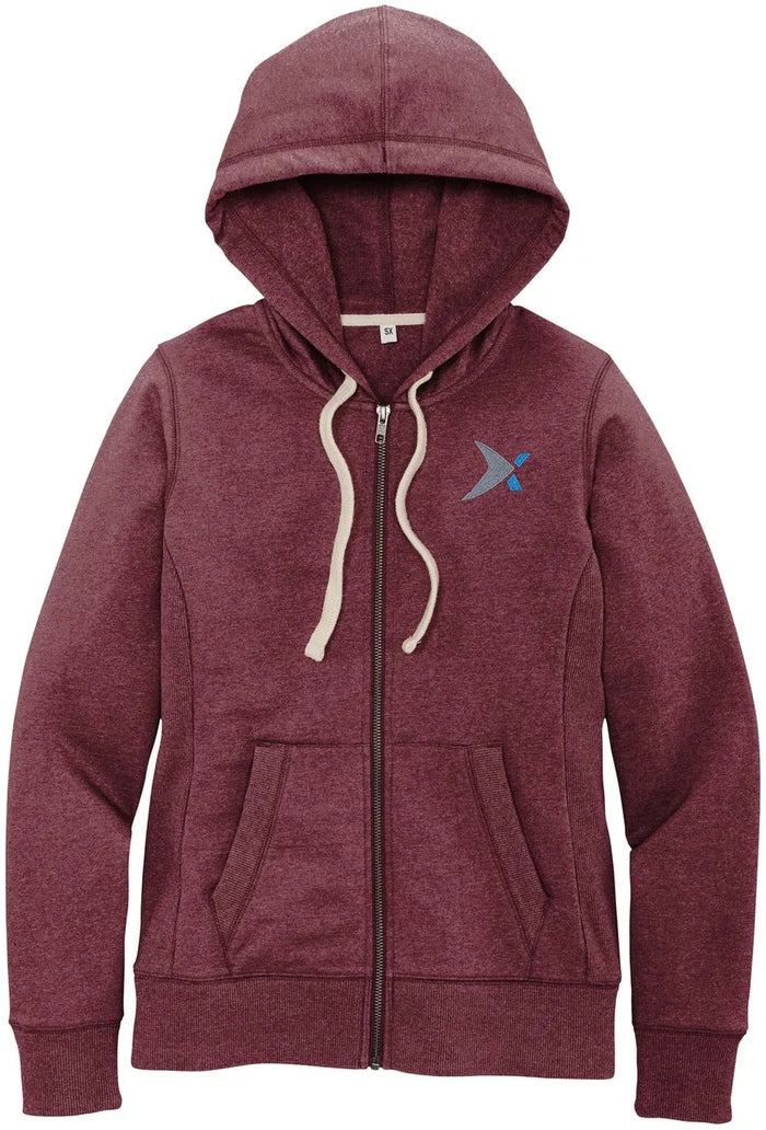 District Women's Re-Fleece Full-Zip Hoodie