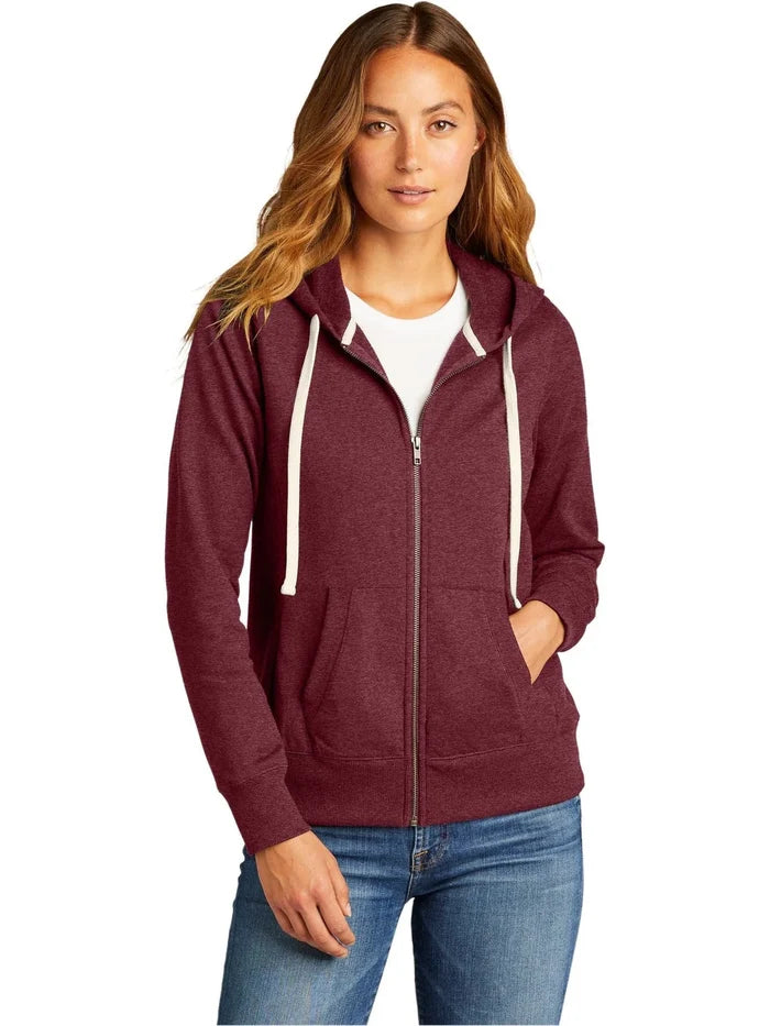 District Women's Re-Fleece Full-Zip Hoodie