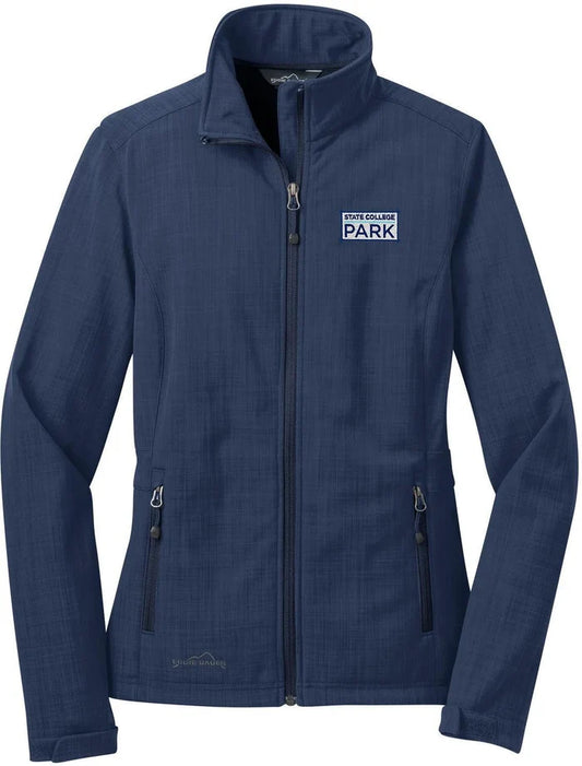 Eddie Bauer Ladies Shaded Crosshatch Soft Shell Jacket