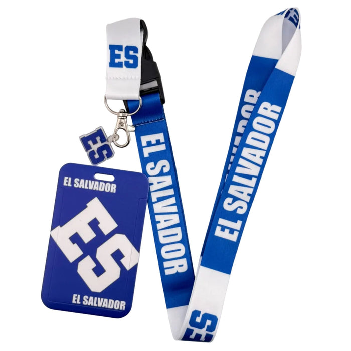 El Salvador National Team Lanyard Combo | SoccerWearhouse